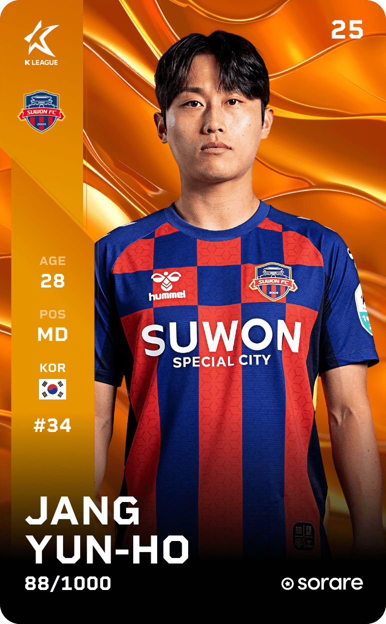 Jang Yun-Ho 2025-26 • Limited 88/1000