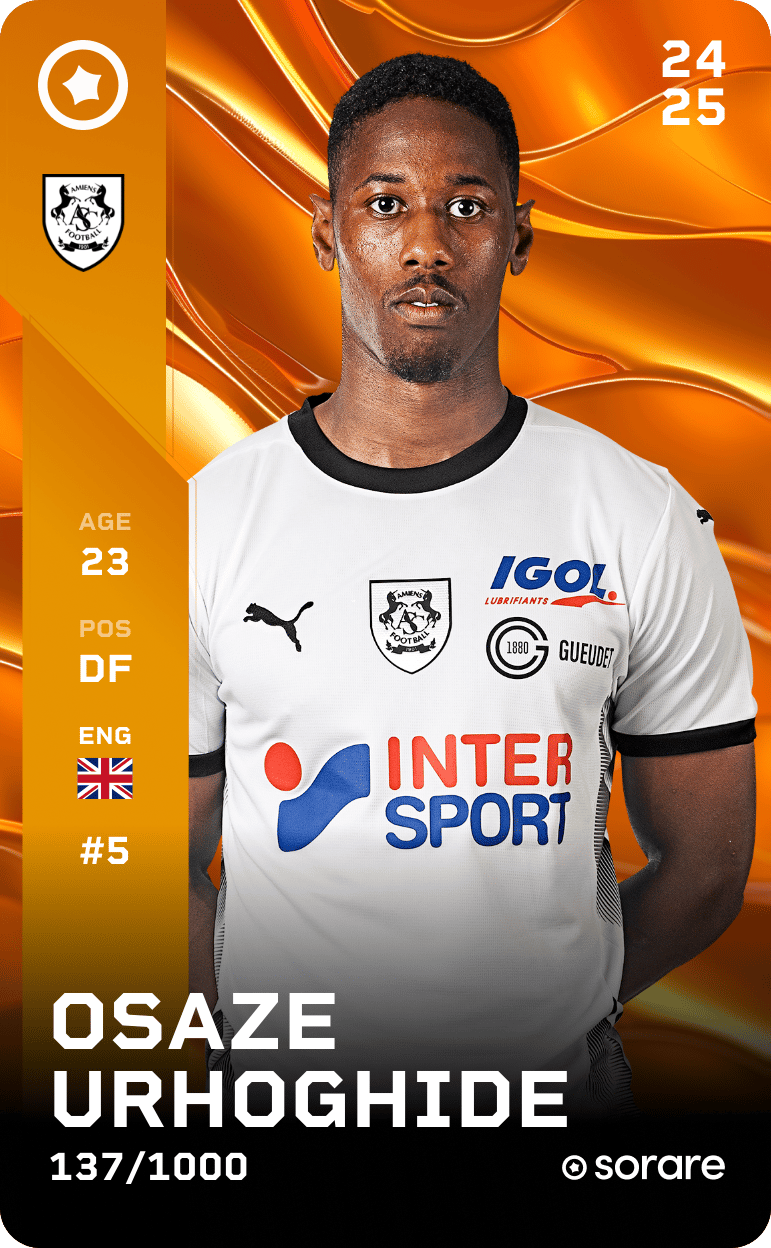 Osaze Urhoghide 2024-25 • Limited 137/1000