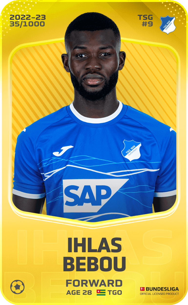 Ihlas Bebou 2022-23 • Limited 35/1000