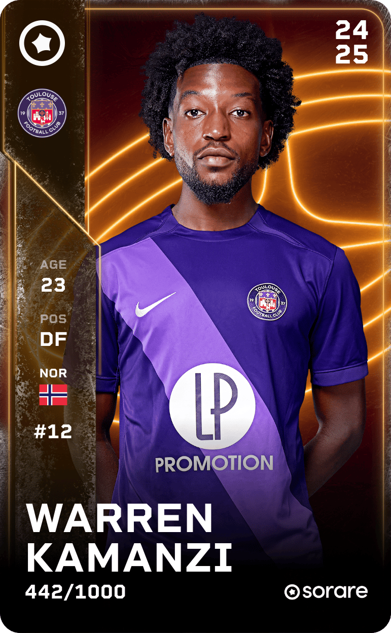 Warren Kamanzi 2024-25 • Limited 442/1000