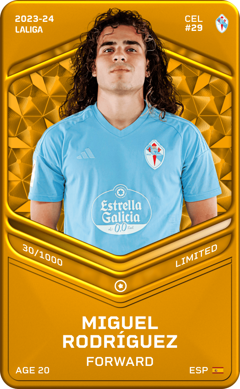 Miguel Rodríguez 2023-24 • Limited 30/1000