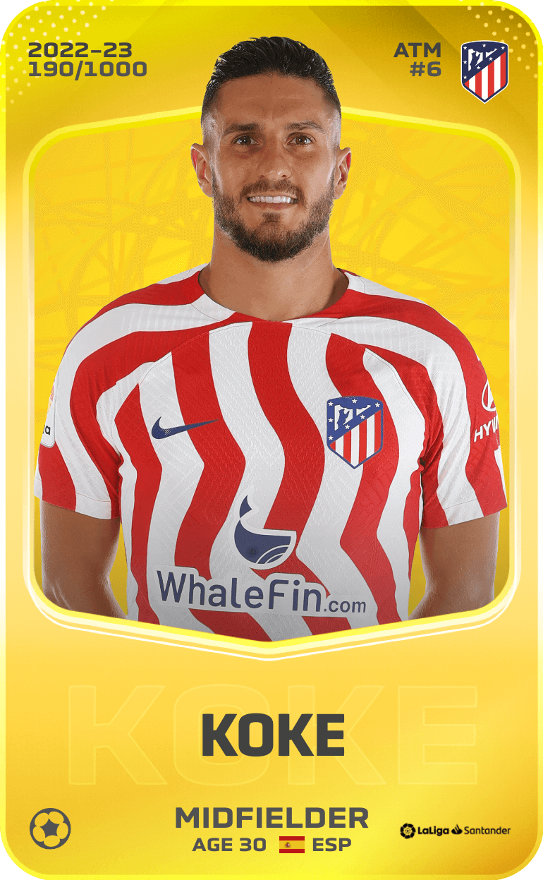 Koke 2022-23 • Limited 190/1000