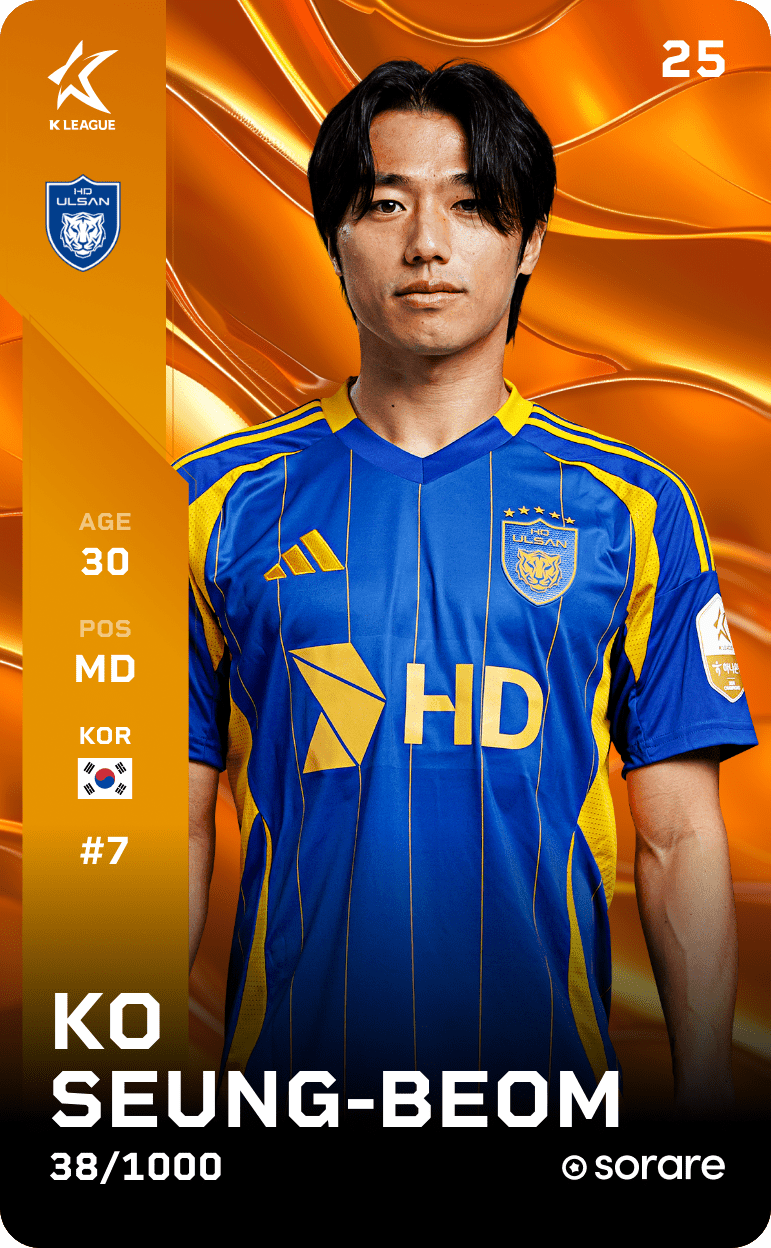Ko Seung-Beom 2025-26 • Limited 38/1000
