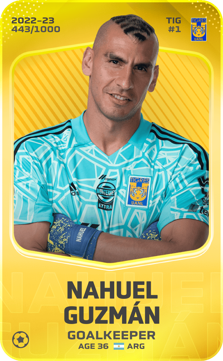 Nahuel Guzmán 2022-23 • Limited 443/1000