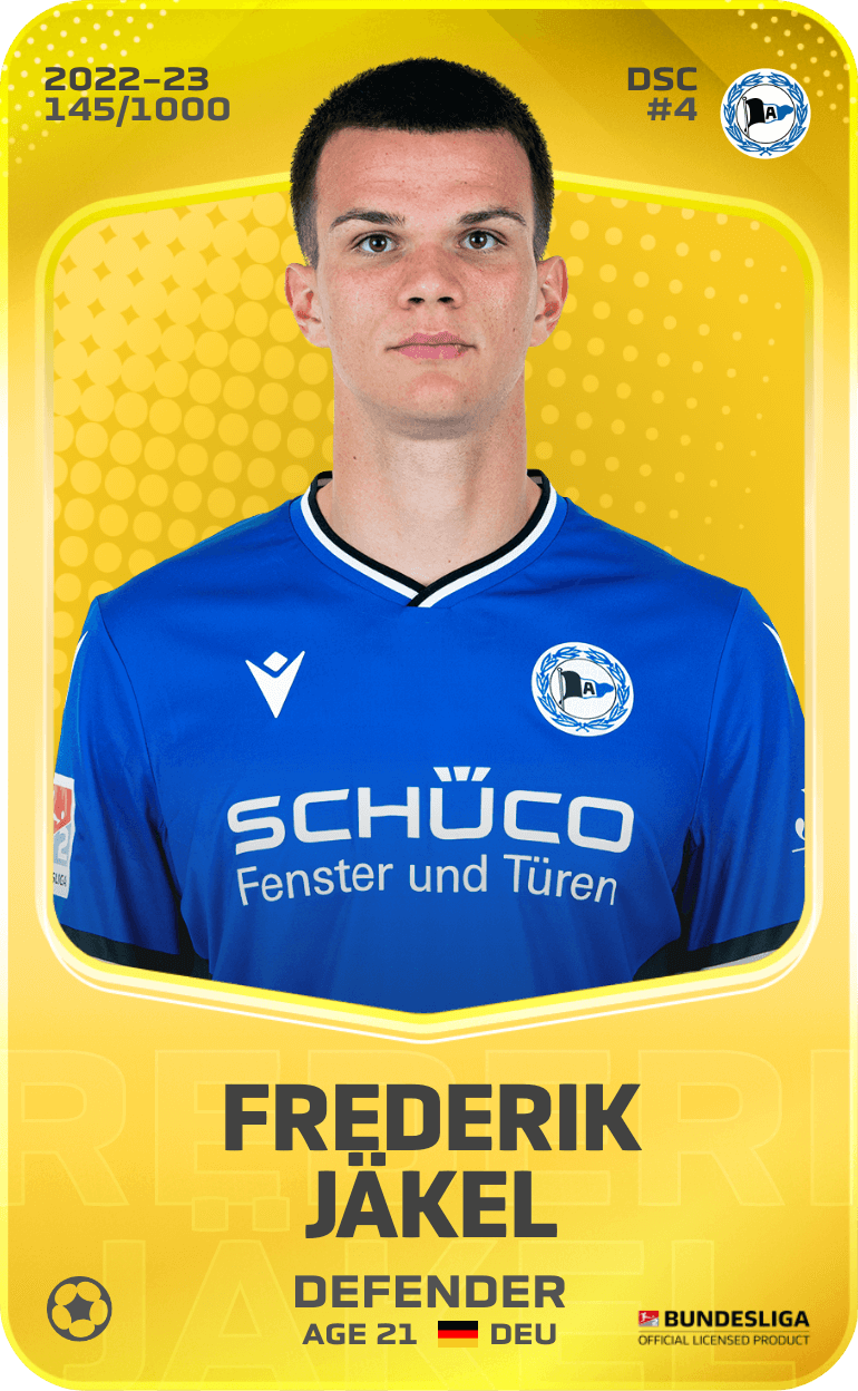Frederik Jäkel 2022-23 • Limited 145/1000
