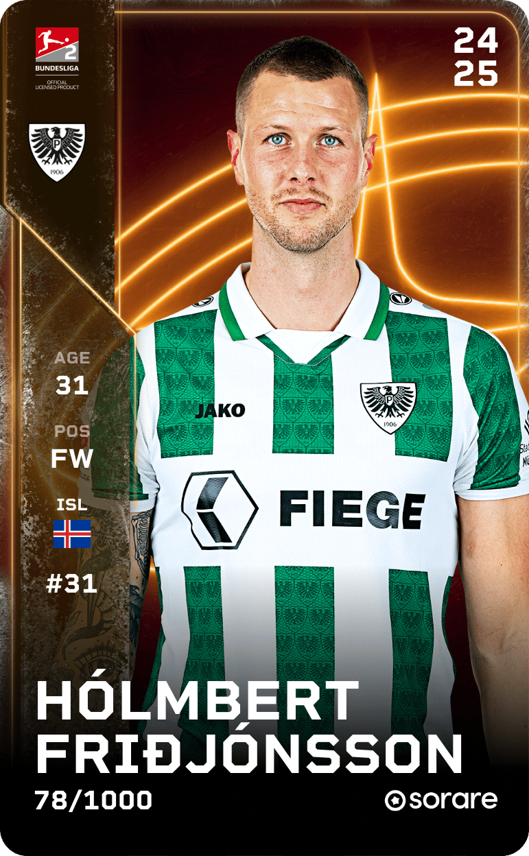 Hólmbert Friðjónsson 2024-25 • Limited 78/1000