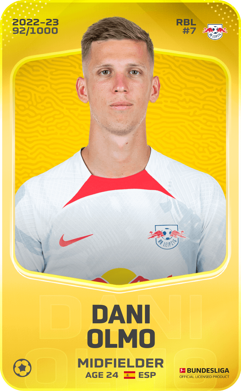 Dani Olmo 2022-23 • Limited 92/1000