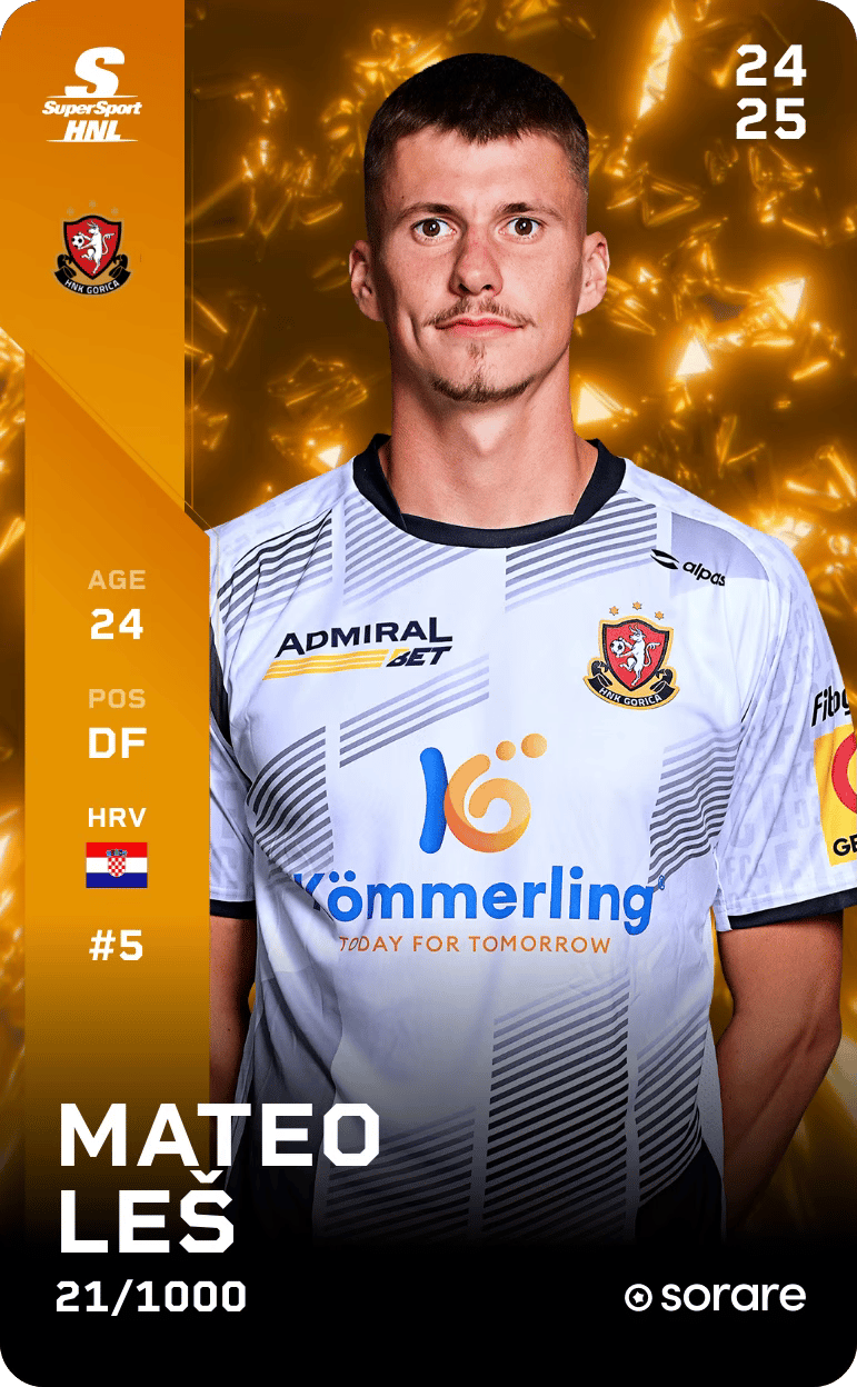 Mateo Leš 2024-25 • Limited 21/1000