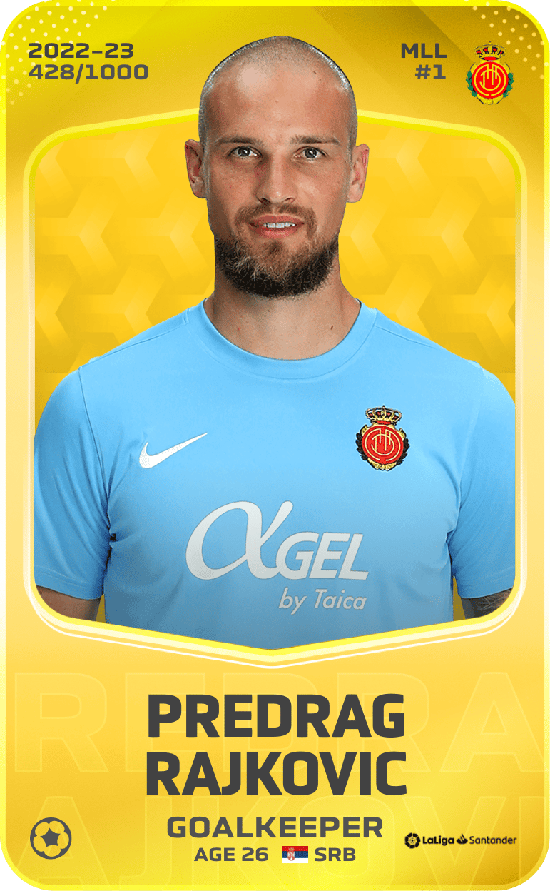 Predrag Rajkovic 2022-23 • Limited 428/1000
