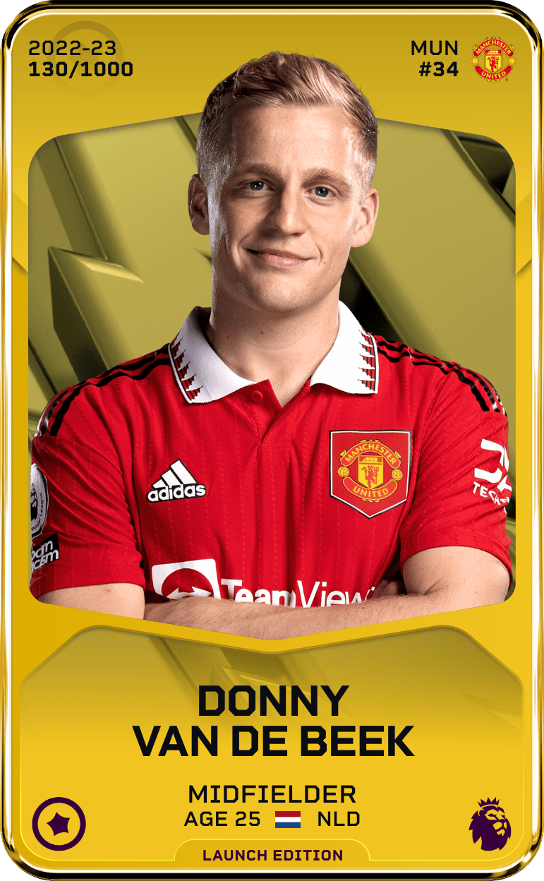 Donny van de Beek 2022-23 • Limited 130/1000