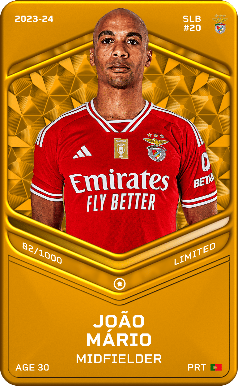 João Mário 2023-24 • Limited 82/1000