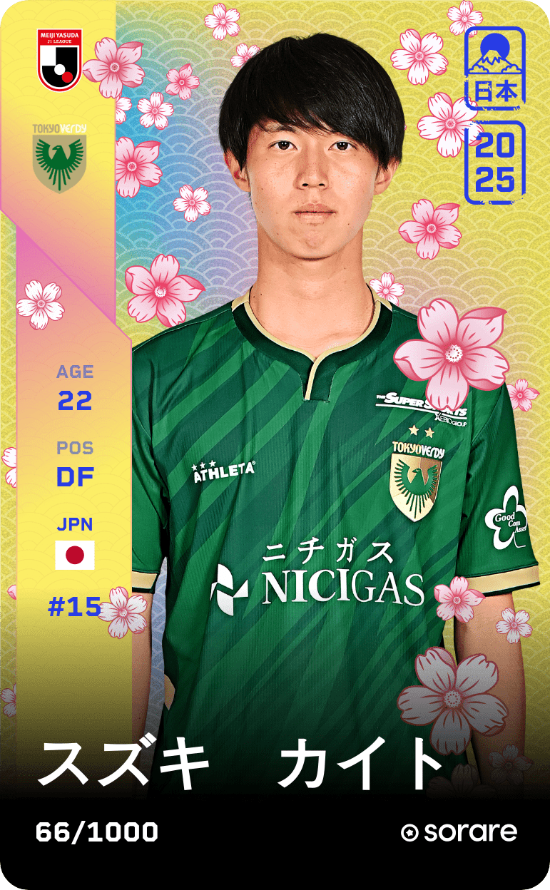 Kaito Suzuki 2025-26 • Limited 66/1000