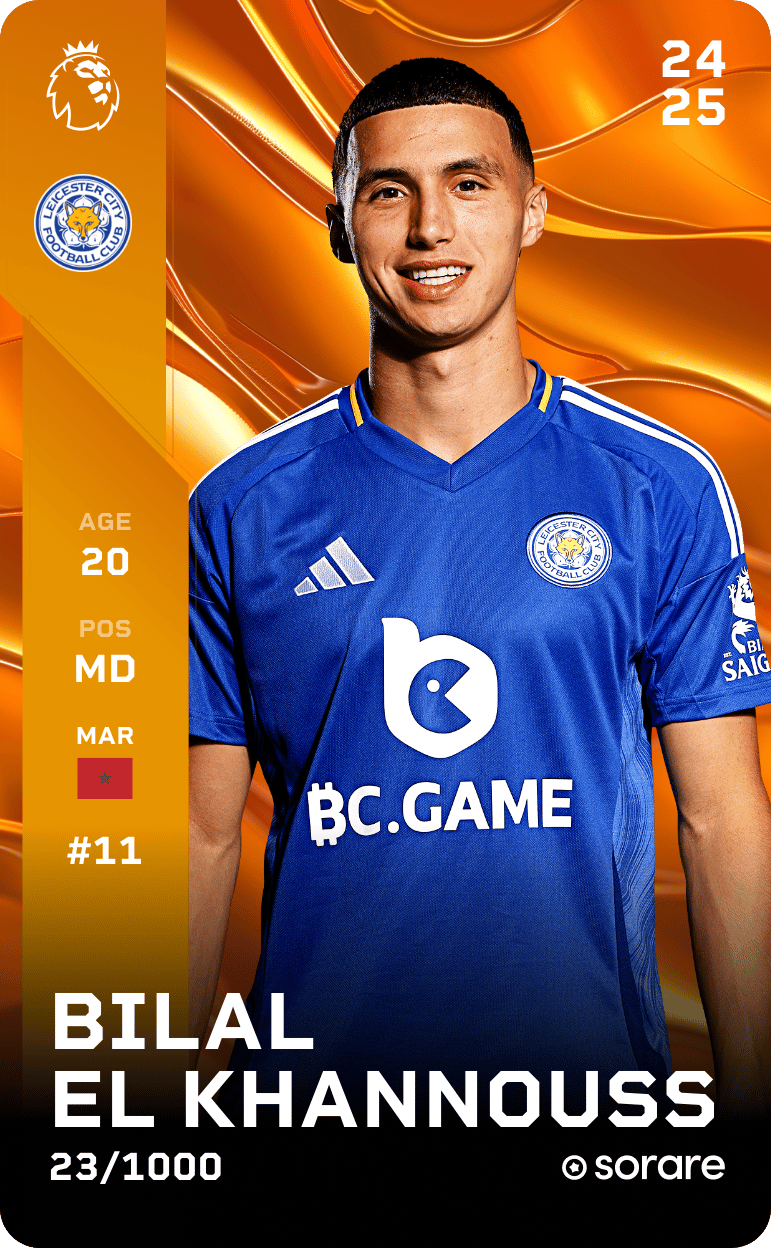 Bilal El Khannous 2024-25 • Limited 23/1000