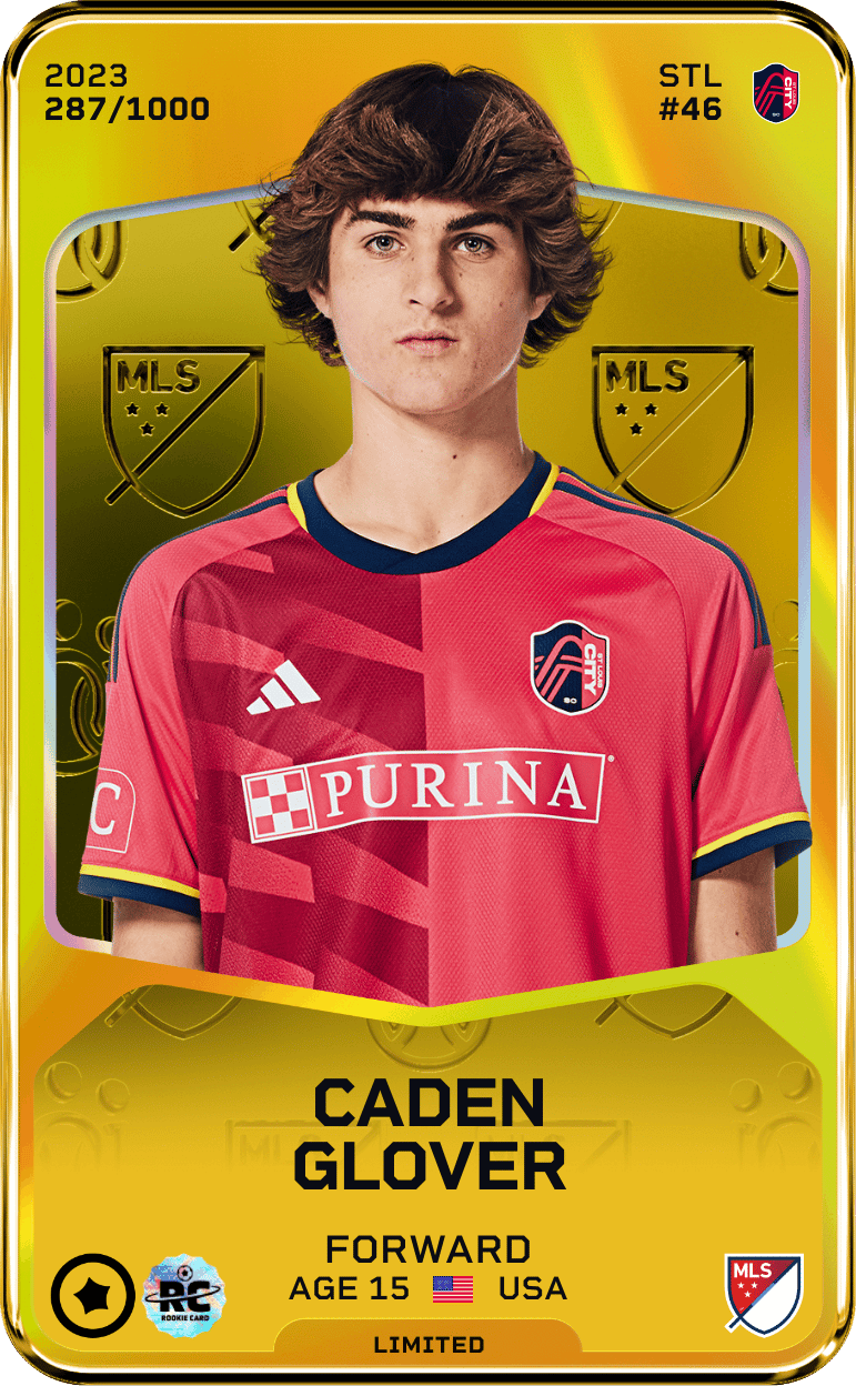 Caden Glover 2023-24 • Limited 287/1000