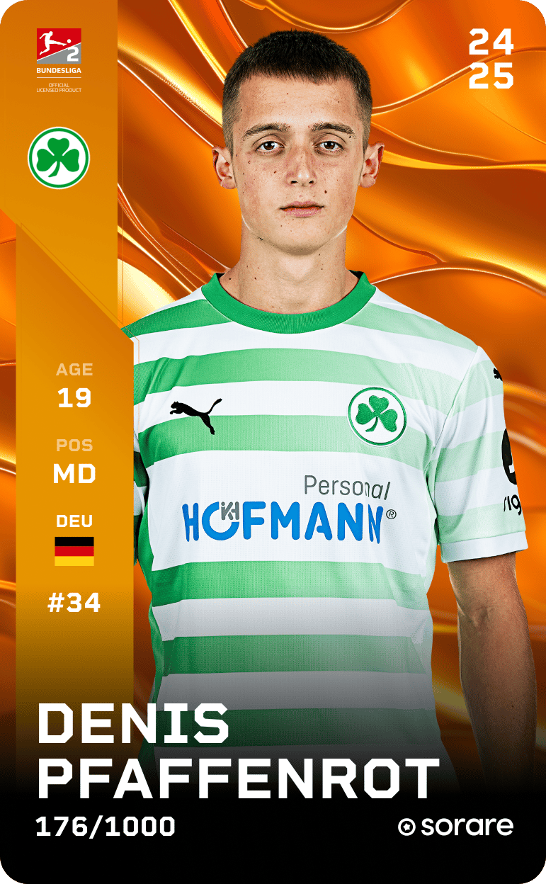 Denis Pfaffenrot 2024-25 • Limited 176/1000