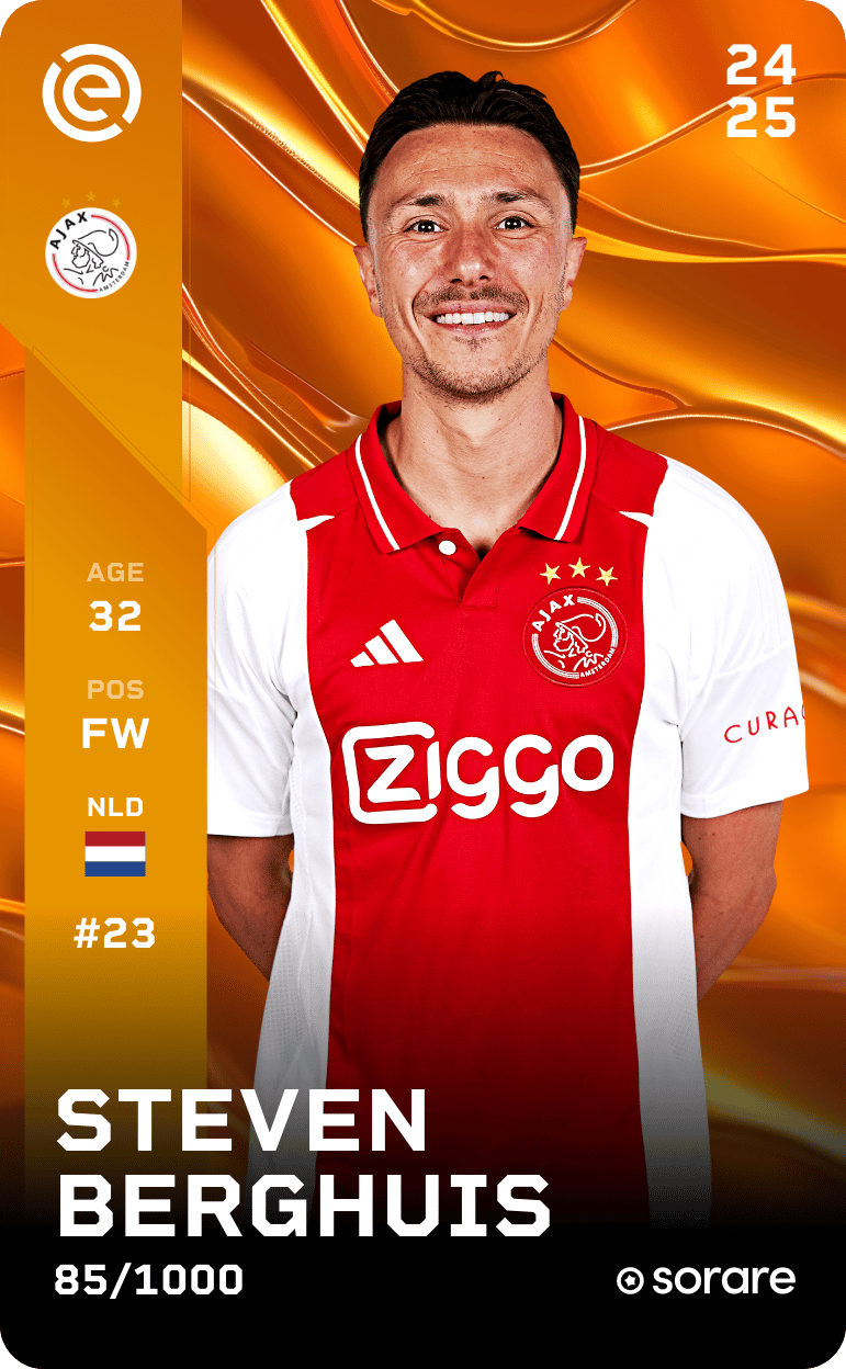 Steven Berghuis 2024-25 • Limited 85/1000