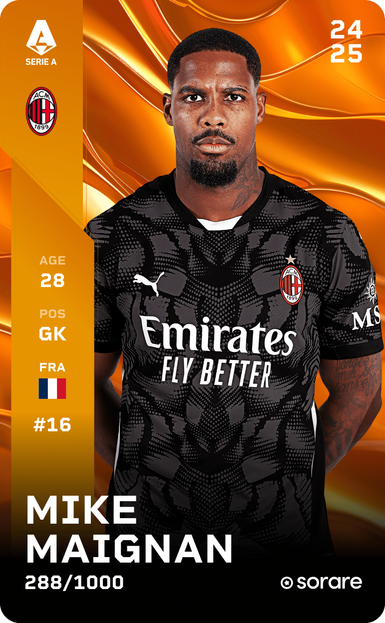 Mike Maignan 2024-25 • Limited 288/1000