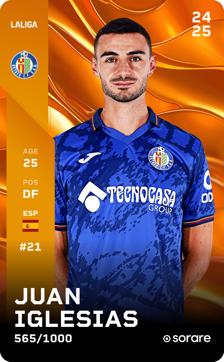 Juan Iglesias 2024-25 • Limited 565/1000