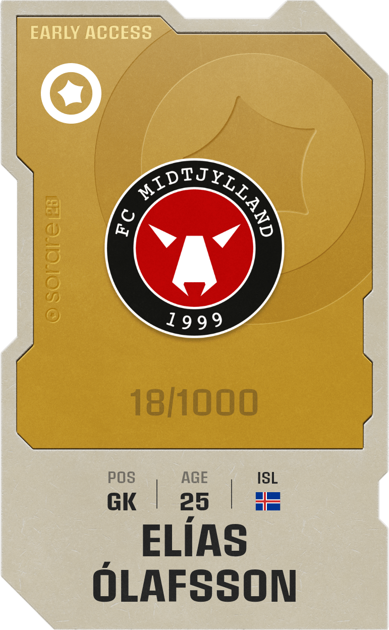 Elías Ólafsson 2025-26 • Limited 18/1000
