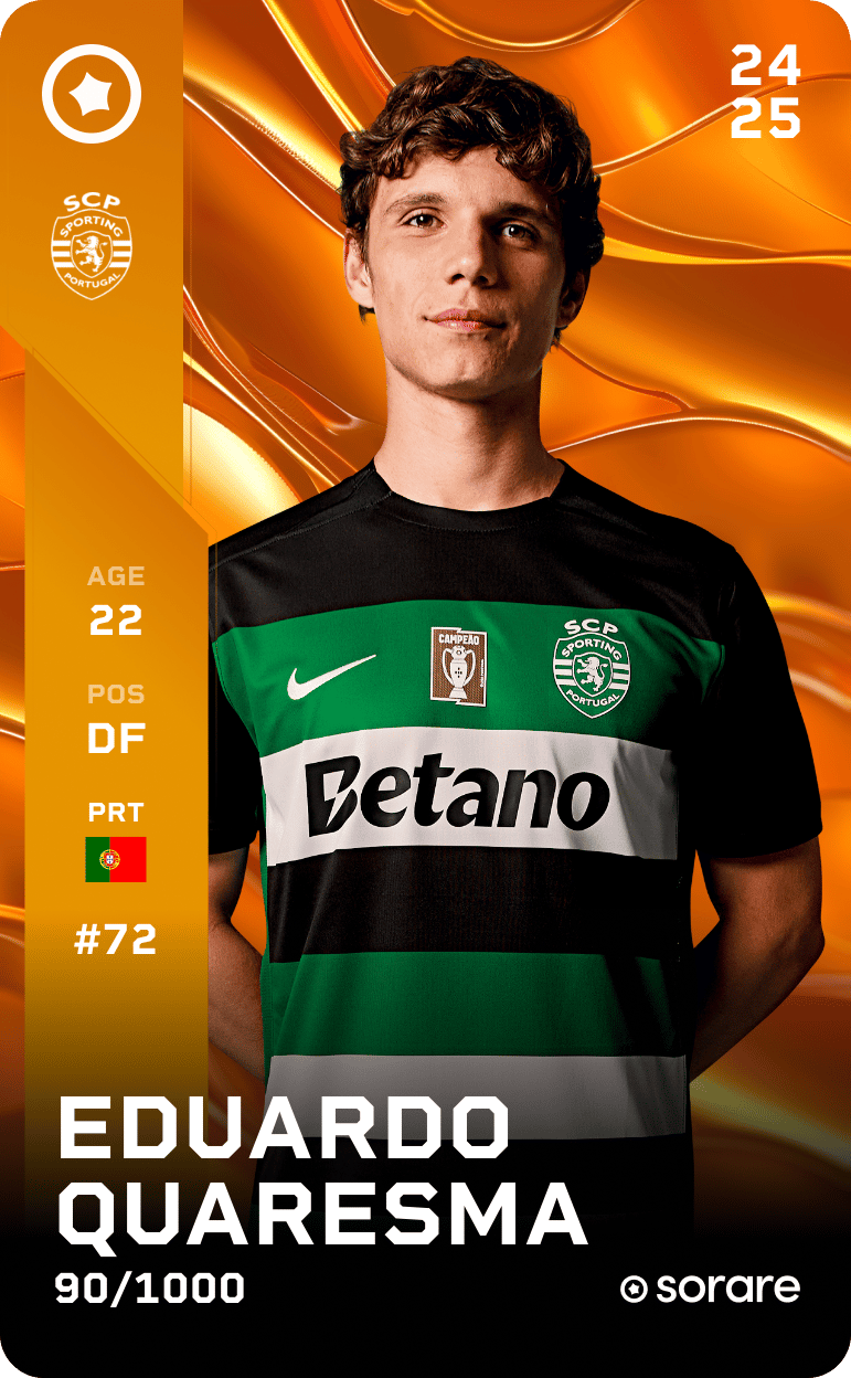 Eduardo Quaresma 2024-25 • Limited 90/1000