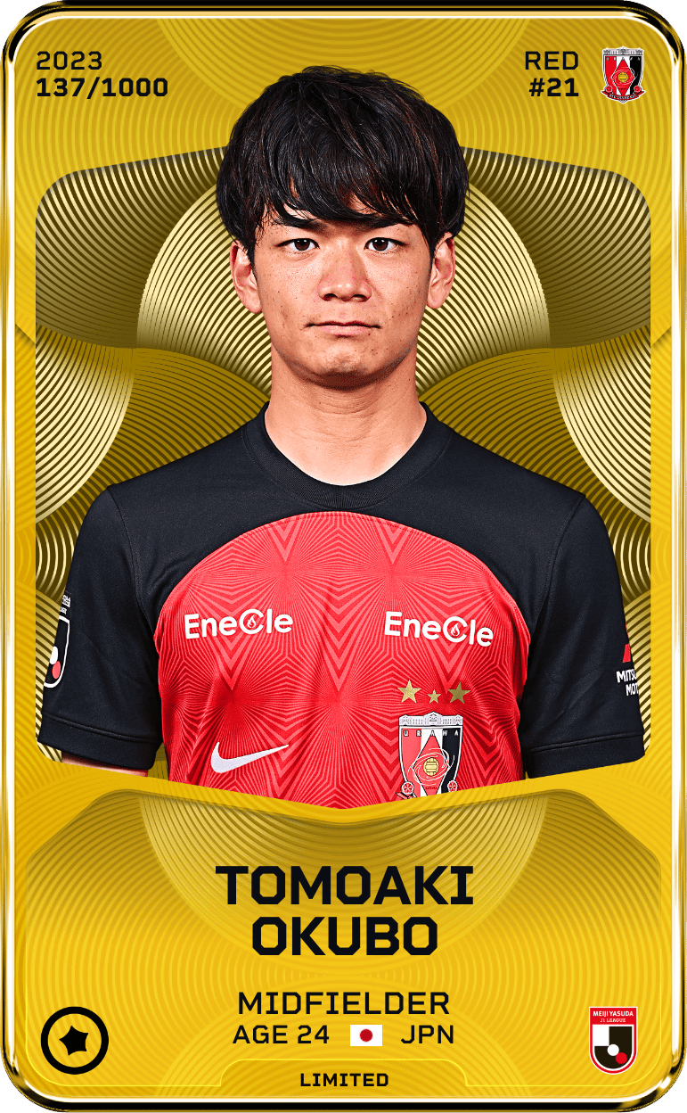 Tomoaki Okubo 2023-24 • Limited 137/1000