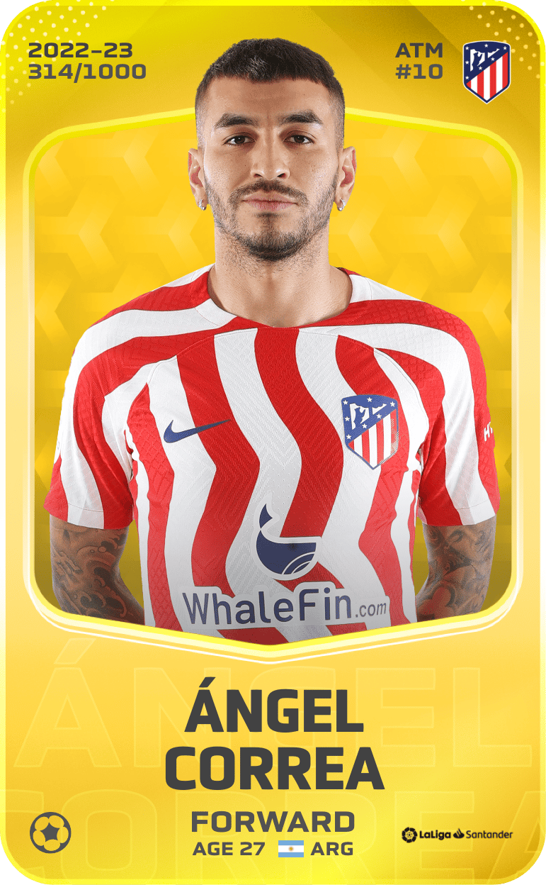 Ángel Correa 2022-23 • Limited 314/1000