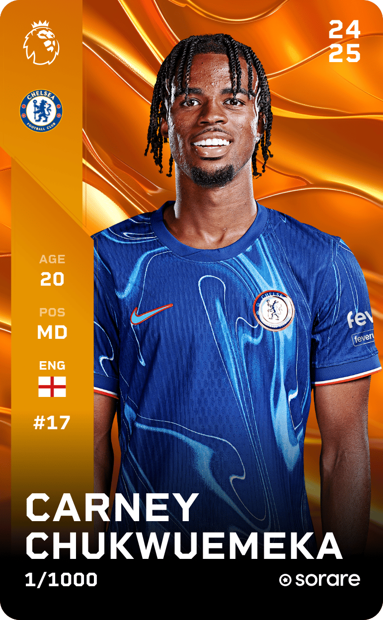 Carney Chukwuemeka 2024-25 • Limited 1/1000