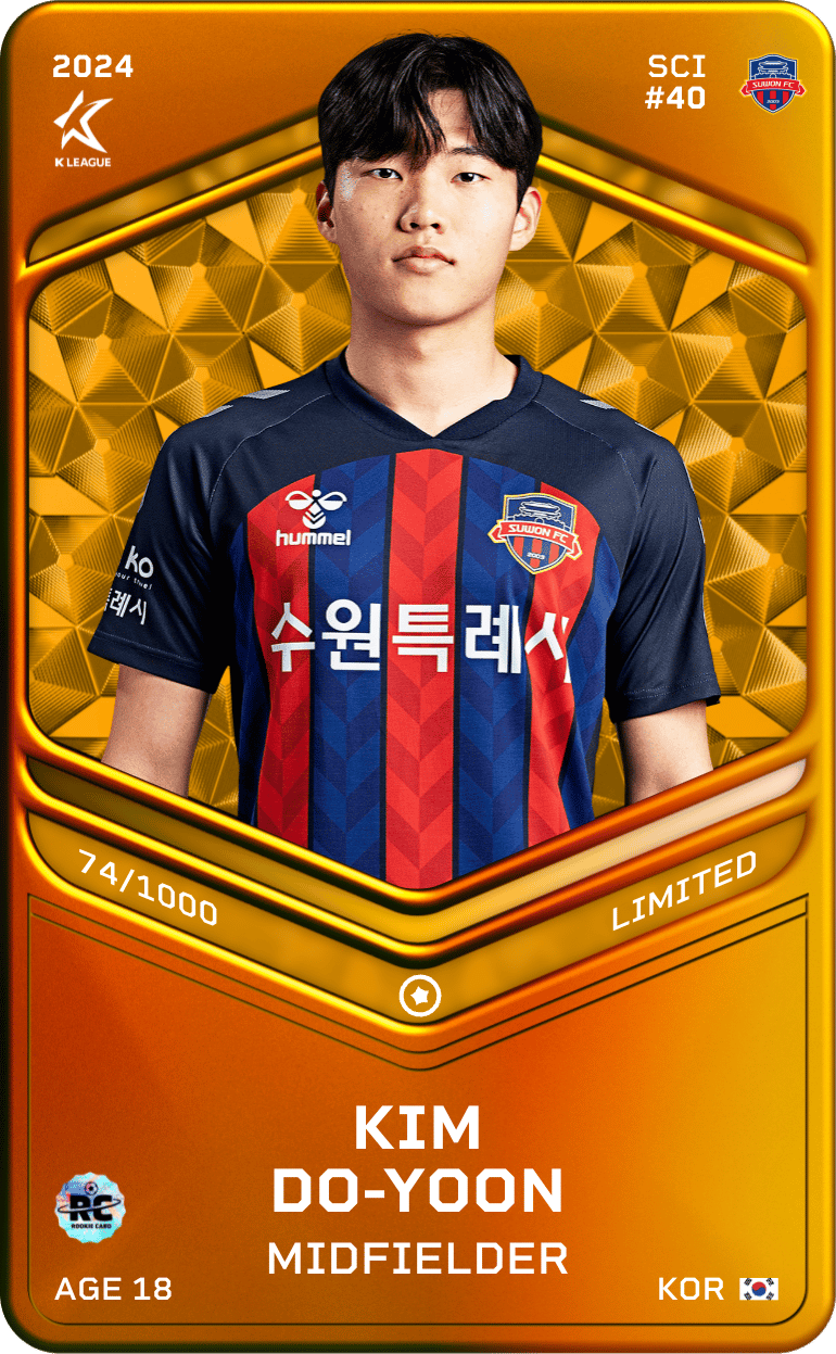 Kim Do-Yoon 2024-25 • Limited 74/1000
