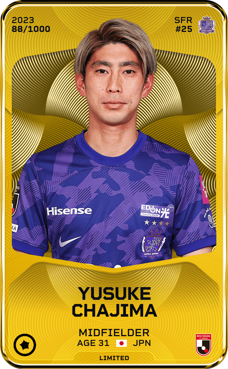 Yusuke Chajima 2023-24 • Limited 88/1000