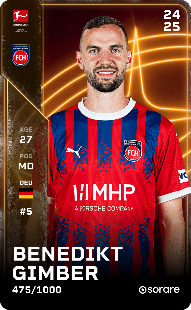 Benedikt Gimber 2024-25 • Limited 475/1000