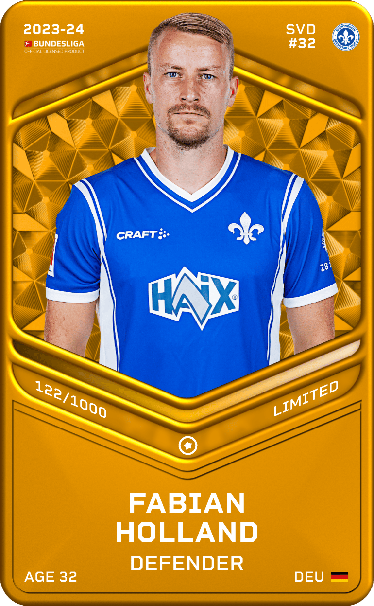 Fabian Holland 2023-24 • Limited 122/1000
