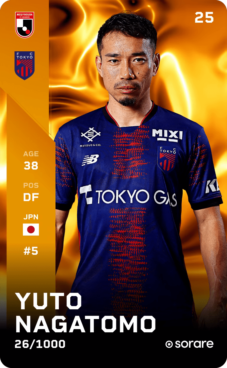 Yuto Nagatomo 2025-26 • Limited 26/1000