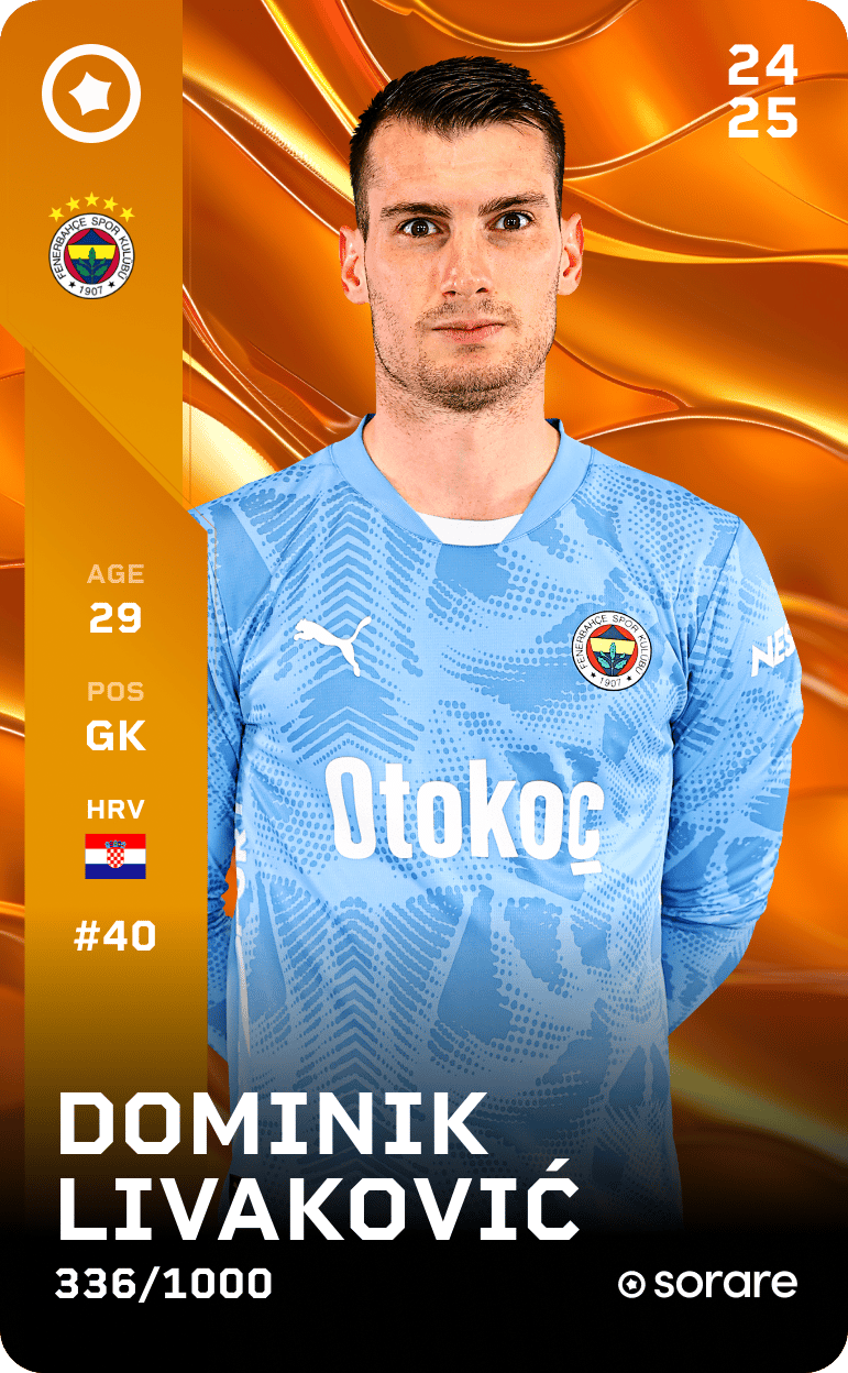 Dominik Livaković 2024-25 • Limited 336/1000