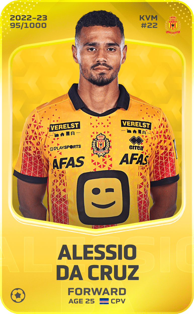 Alessio da Cruz 2022-23 • Limited 95/1000