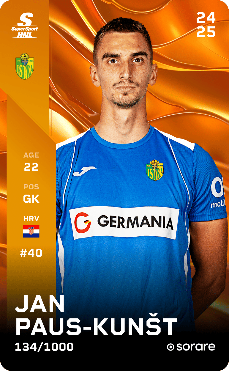 Jan Paus-Kunšt 2024-25 • Limited 134/1000