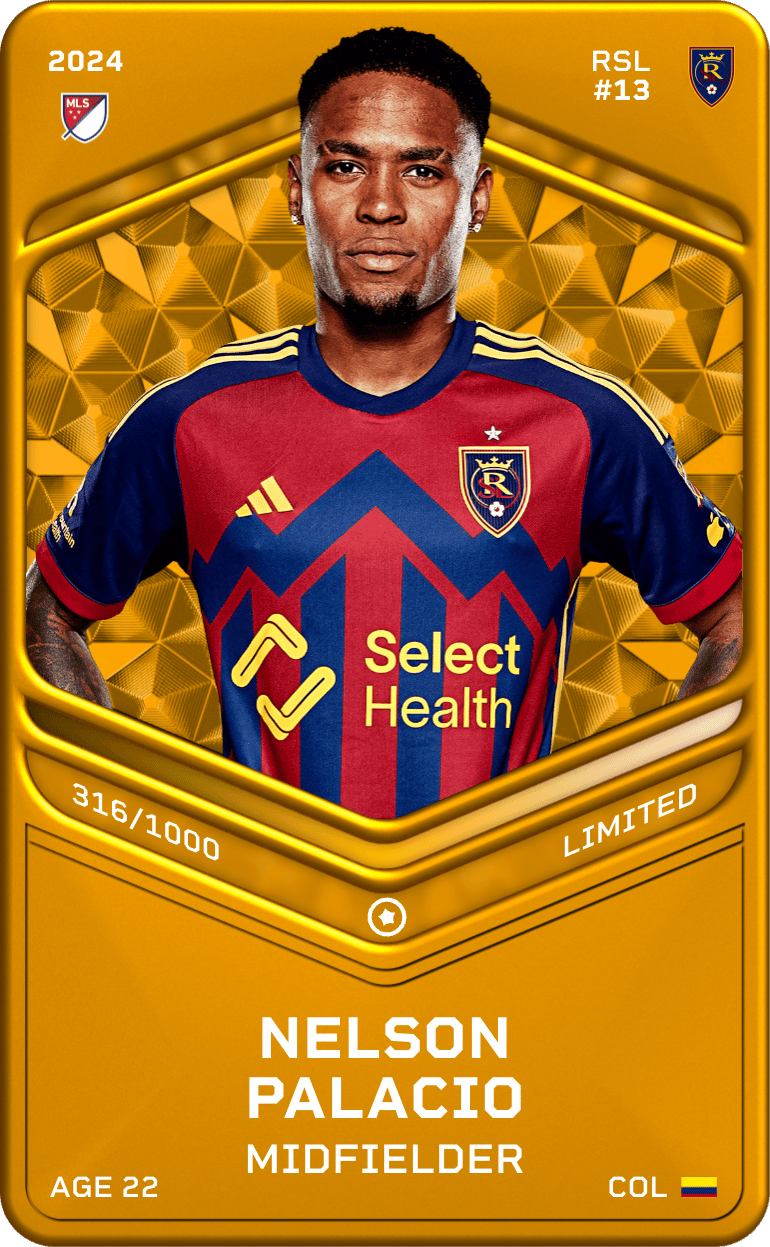 Nelson Palacio 2024-25 • Limited 316/1000