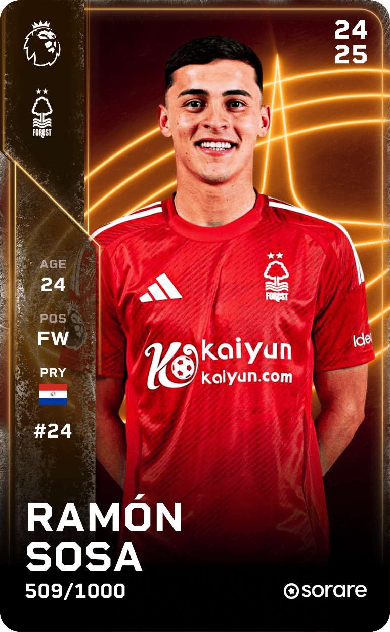 Ramón Sosa 2024-25 • Limited 509/1000