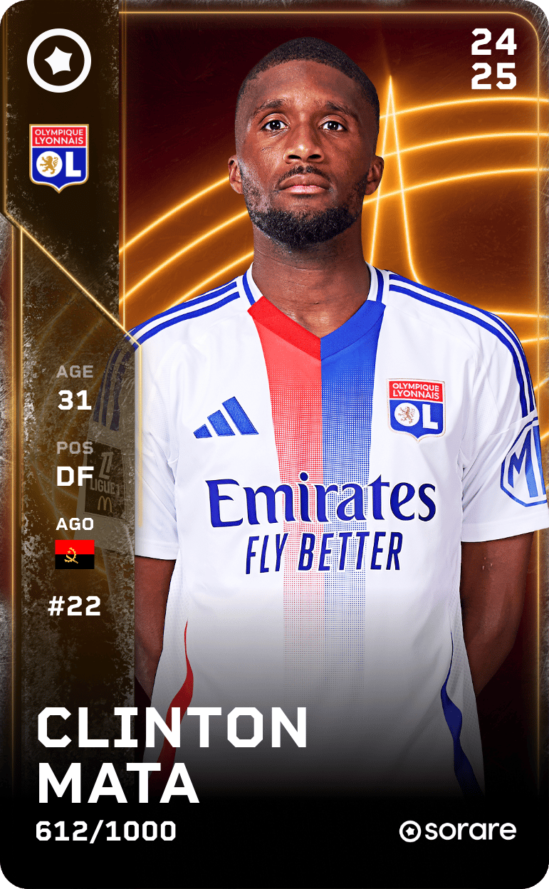 Clinton Mata 2024-25 • Limited 612/1000
