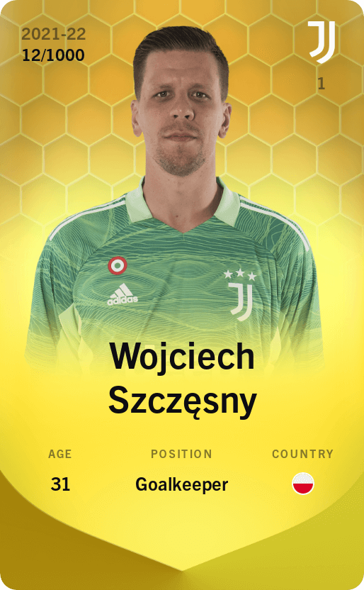 Wojciech Szczęsny 2021-22 • Limited 12/1000