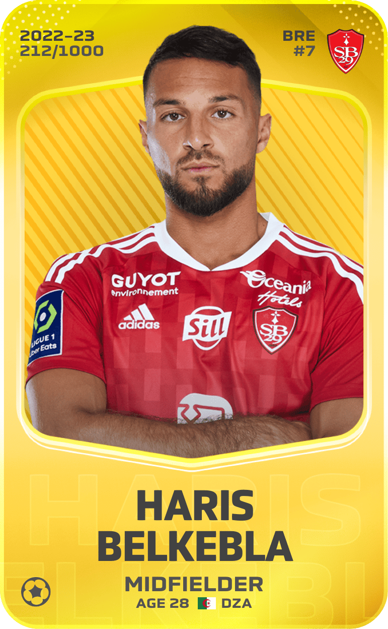 Haris Belkebla 2022-23 • Limited 212/1000
