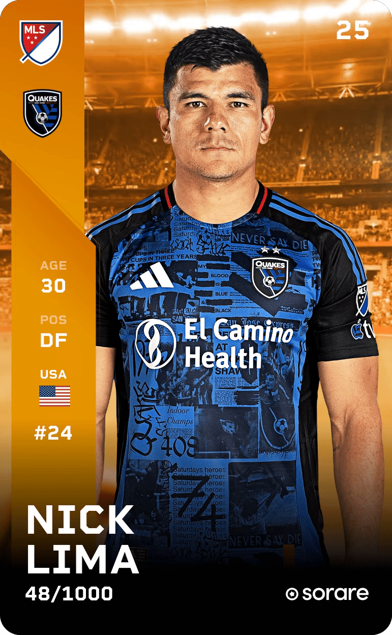 Nick Lima 2025-26 • Limited 48/1000