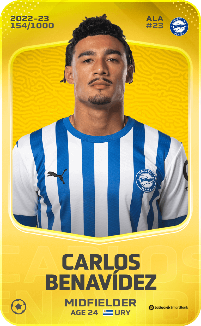 Carlos Benavídez 2022-23 • Limited 154/1000