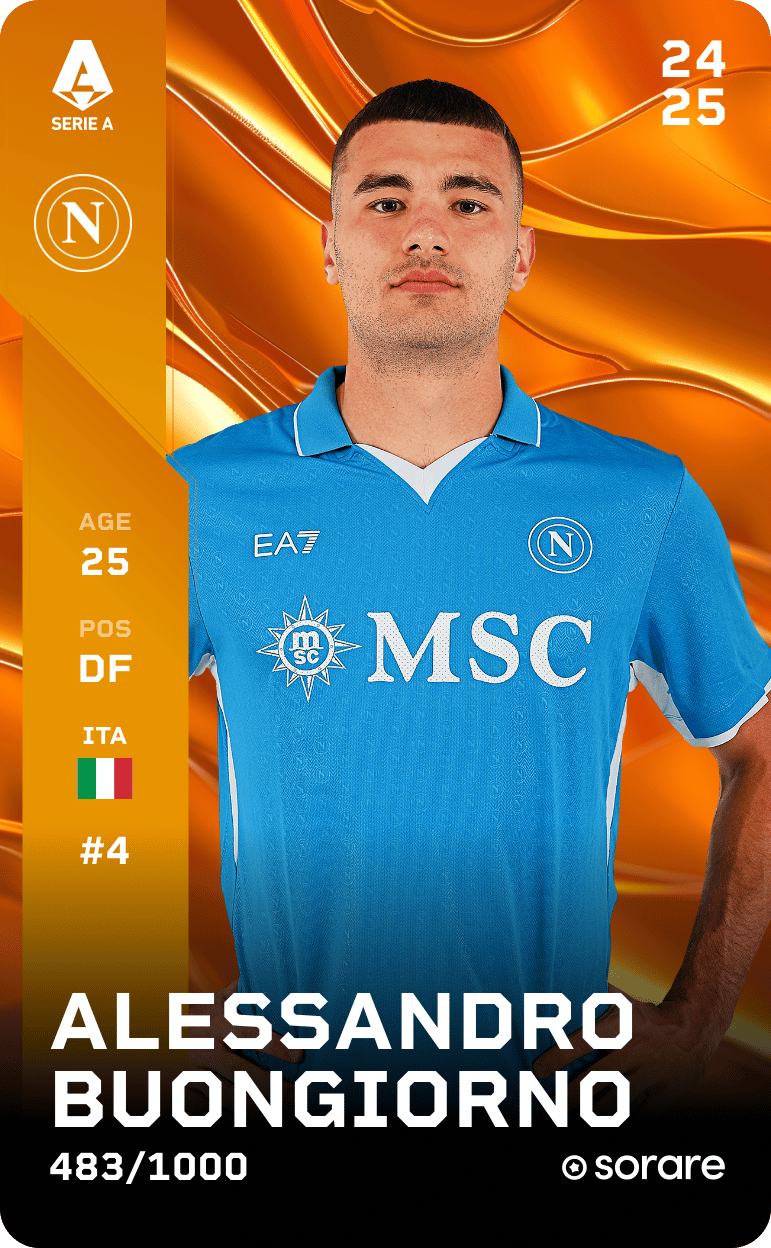 Alessandro Buongiorno 2024-25 • Limited 483/1000