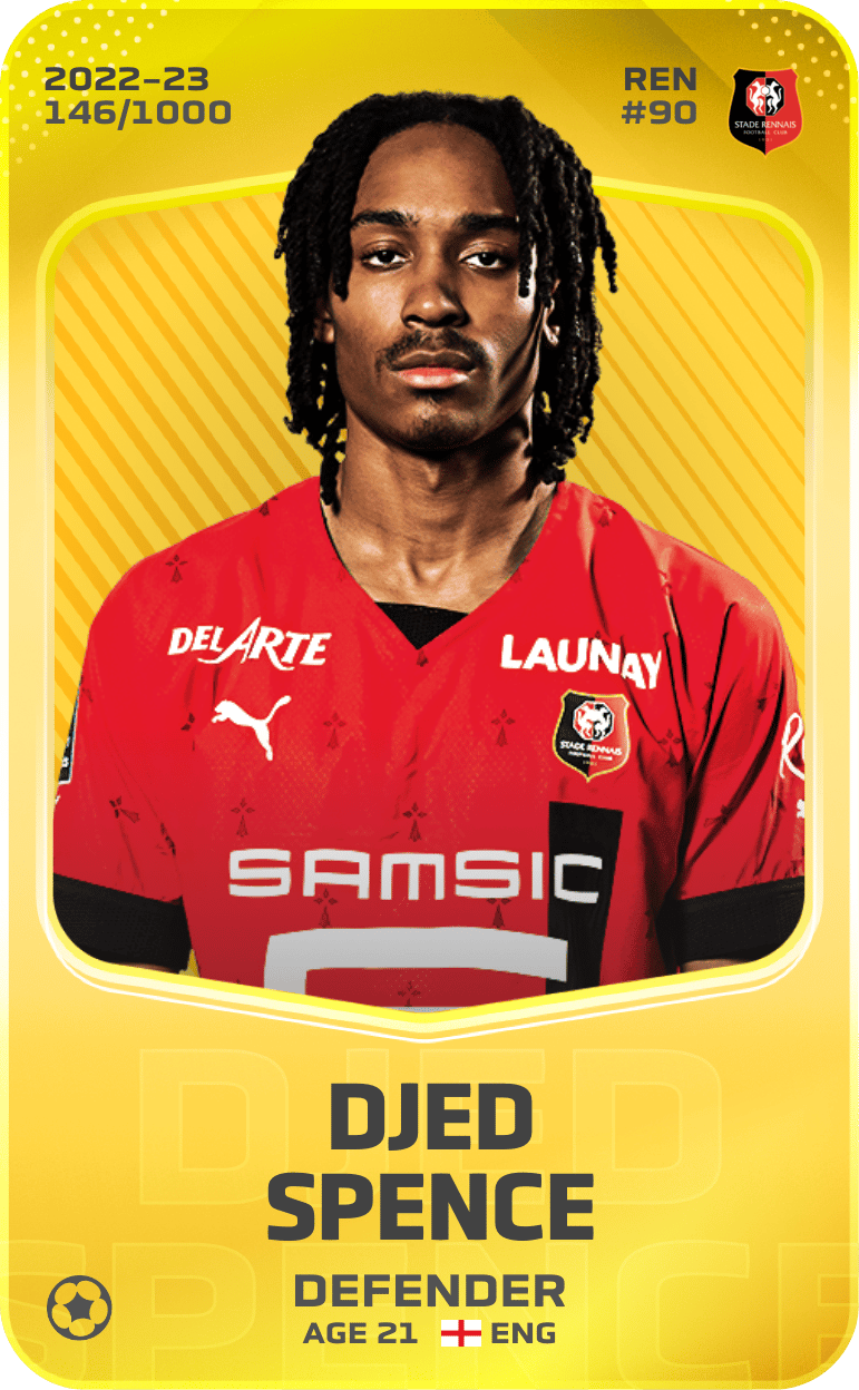 Djed Spence 2022-23 • Limited 146/1000