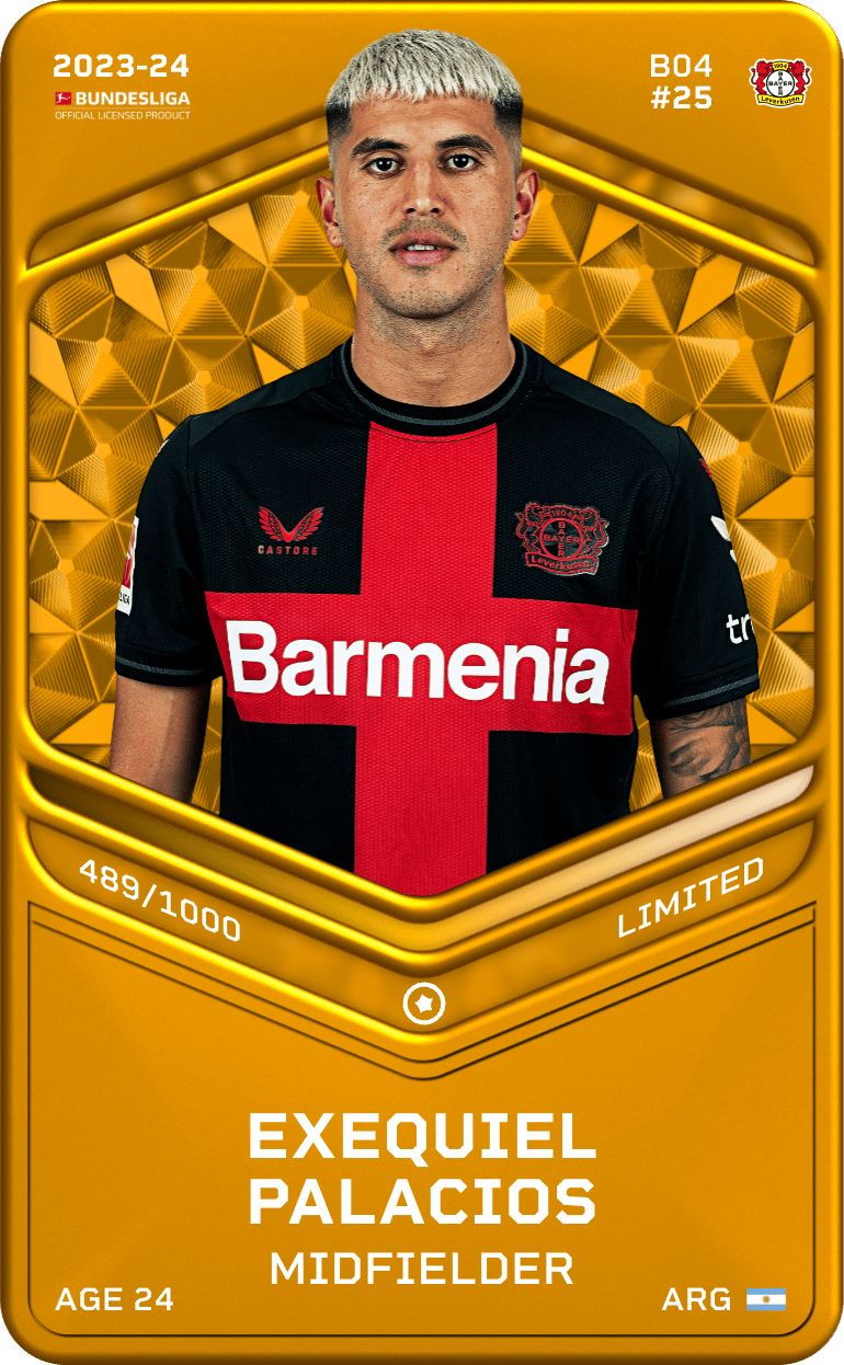 Exequiel Palacios 2023-24 • Limited 489/1000