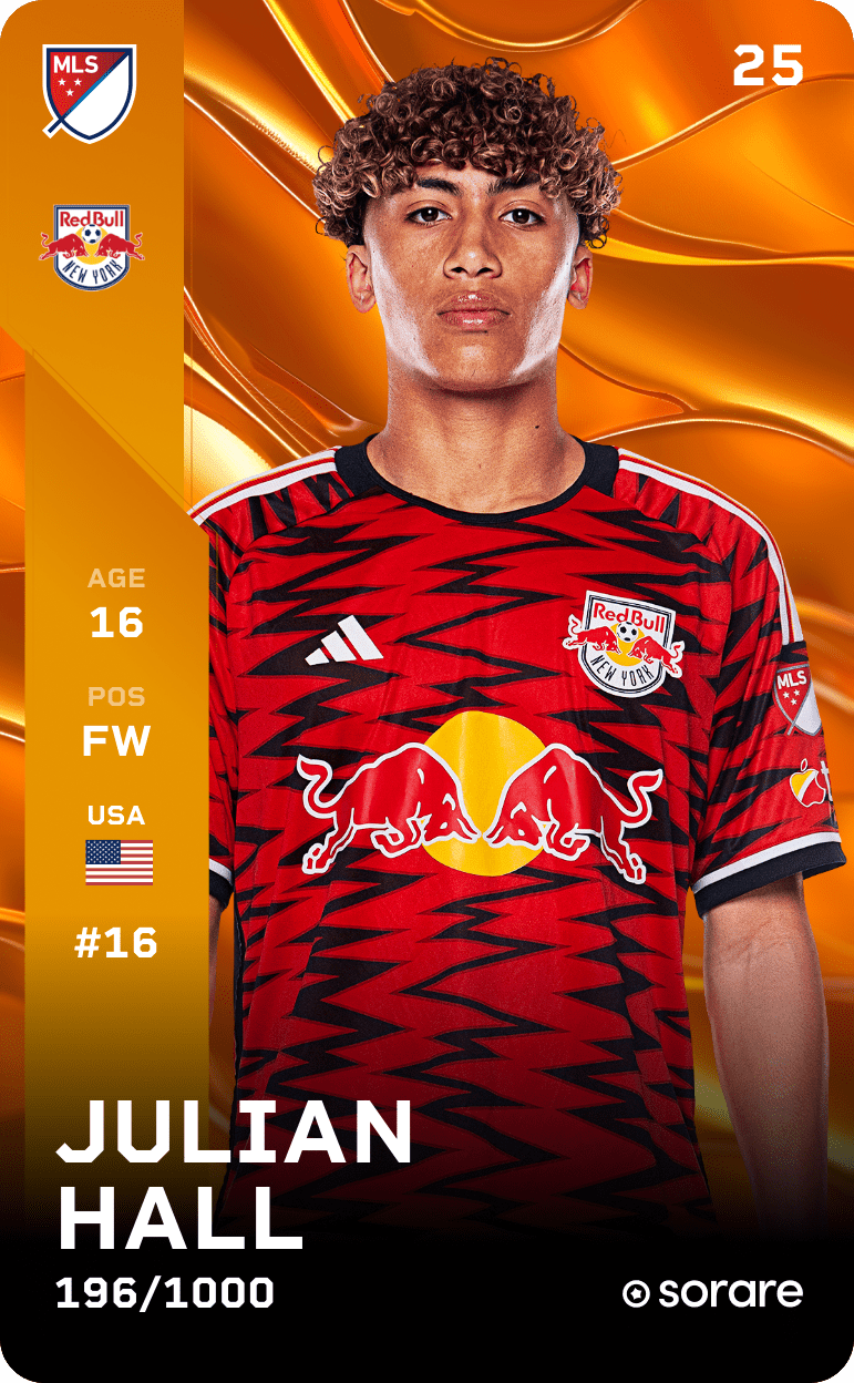 Julian Hall 2025-26 • Limited 196/1000