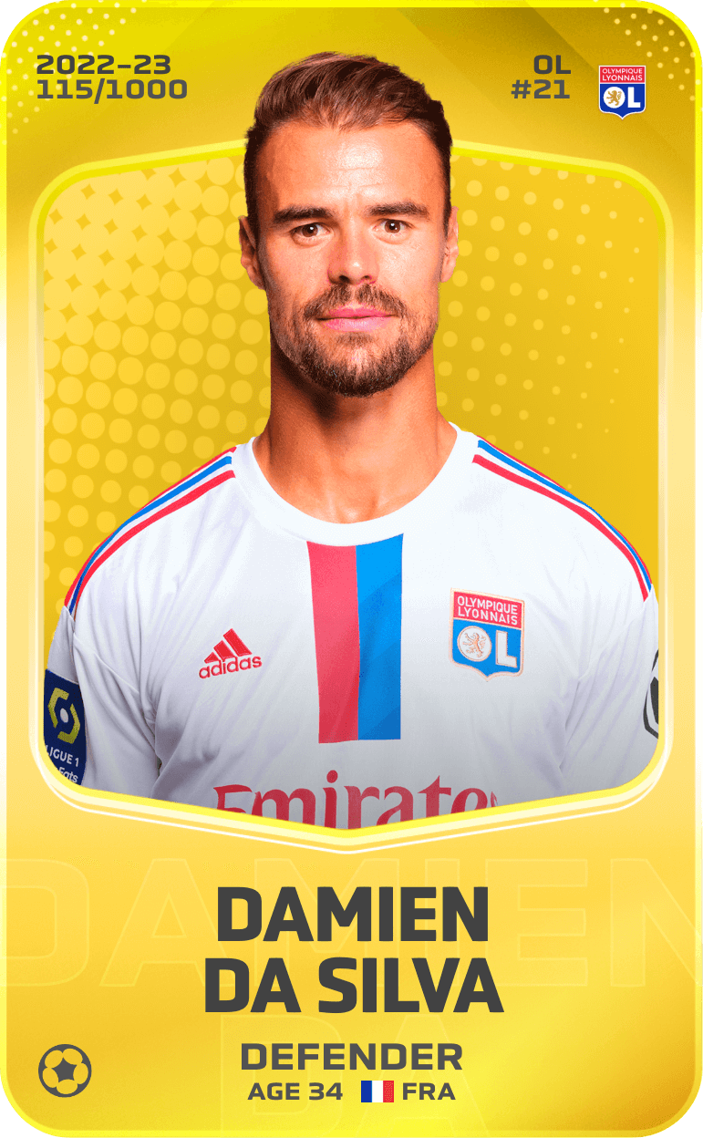 Damien Da Silva 2022-23 • Limited 115/1000
