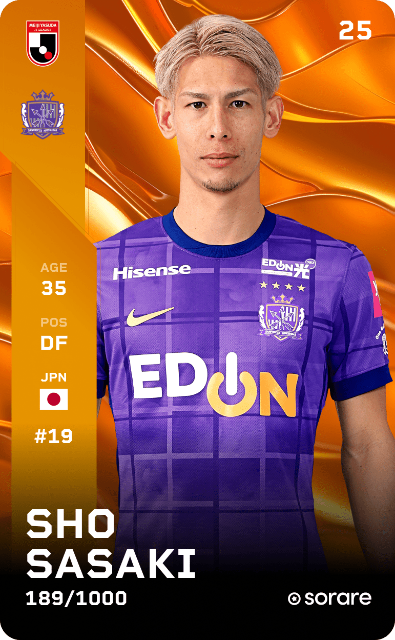 Sho Sasaki 2025-26 • Limited 189/1000
