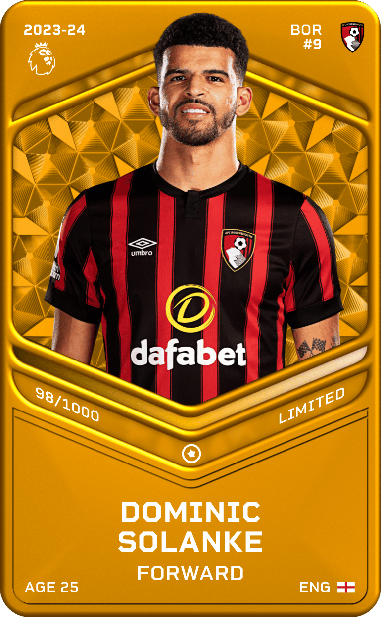 Dominic Solanke 2023-24 • Limited 98/1000