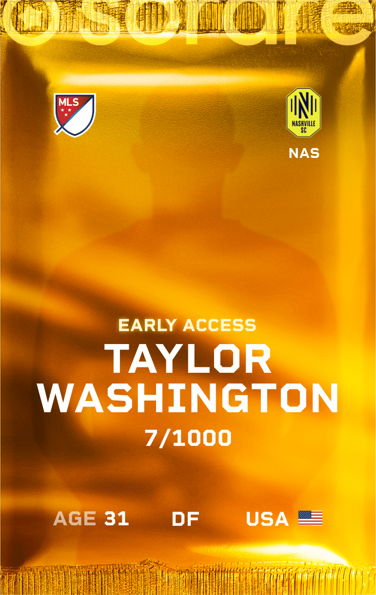 Taylor Washington 2025-26 • Limited 7/1000